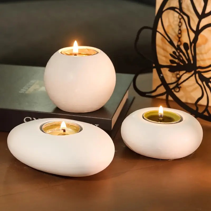 Candle Making Things - Tealight شمعة حامل الراتنج قالب من