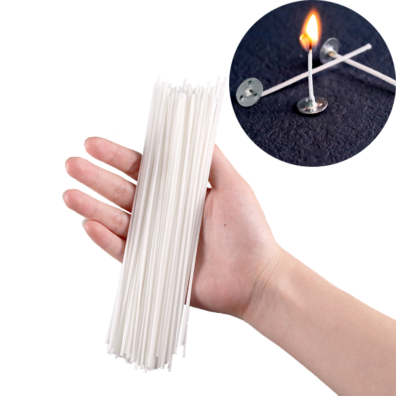 Candle Making Instructions - 100 قطعة/المجموعة مشمع القطن شمعة الفتائل