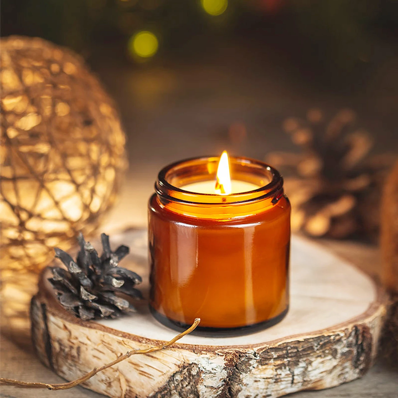 أوعية زجاجية للشموع، أوعية زجا - مراجعة Candle Making Jars With Lids وسعره