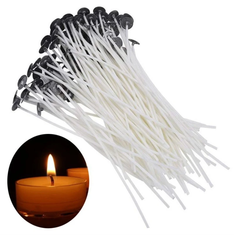 100 قطعة/المجموعة شمعة الفتائل - مراجعة Candle Making Instructions وسعره