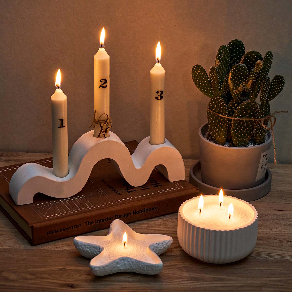 50 قطعة 5-20 سنتيمتر شمعة الفت - مراجعة Candle Making Instructions وسعره