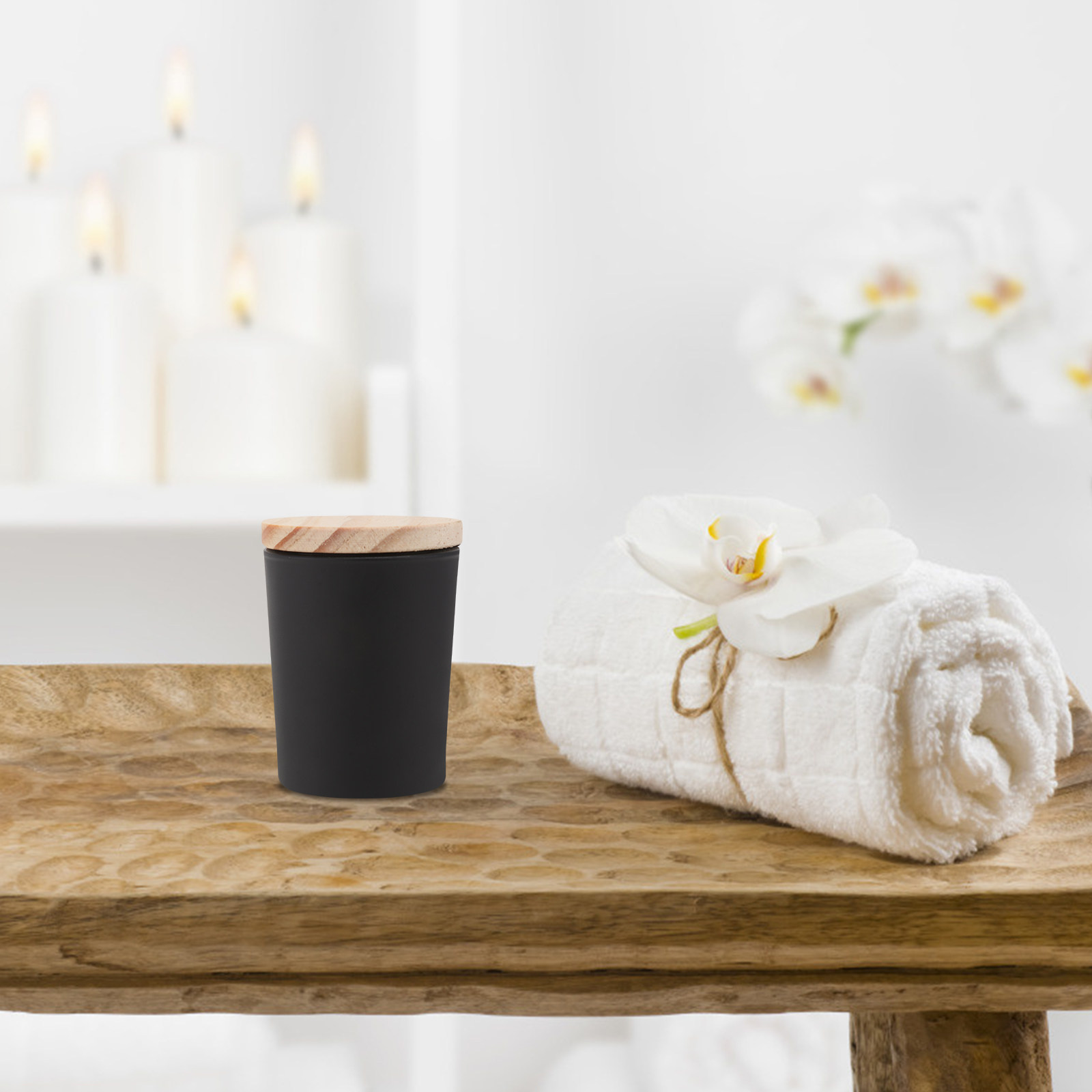 قطعتان من أوعية الزجاج البسيطة - مراجعة Candle Making Jars With Lids وسعره