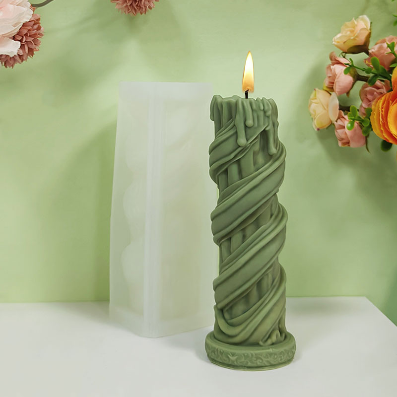 قالب سيليكون لعمل شمعة عمودية  - مراجعة Candle Making Vinings وسعره