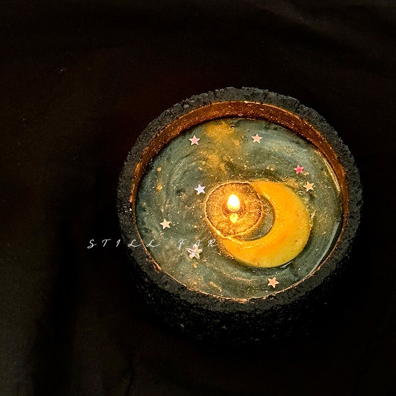 شمعة ميلتينج مون المعطرة المصن - مراجعة Candle Making Things وسعره
