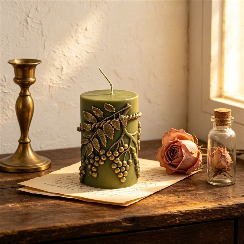 قالب سيليكون لصنع شمعة عمودية  - مراجعة Candle Making Vinings وسعره