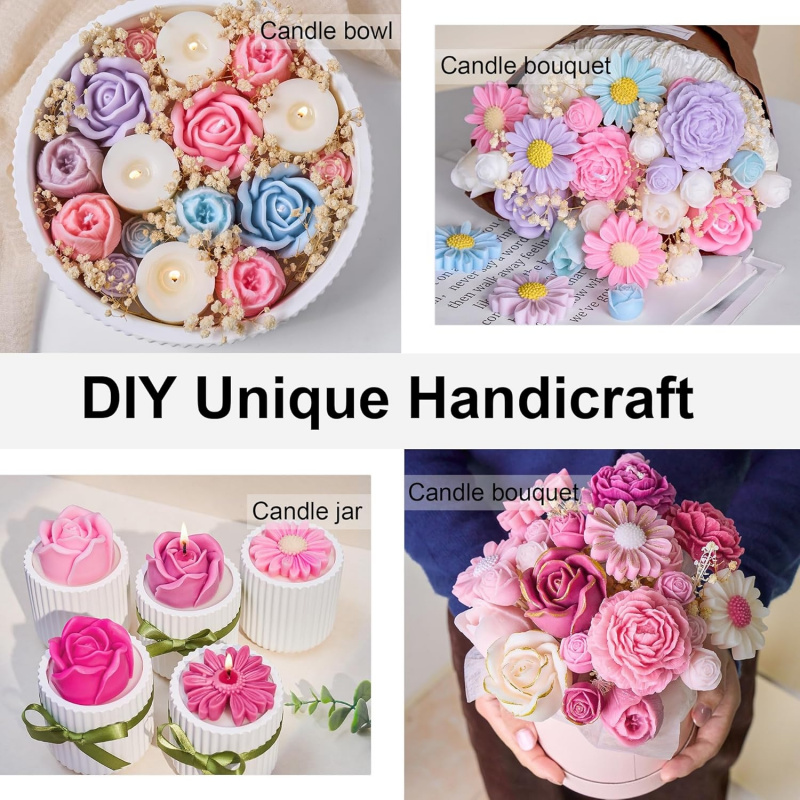 مجموعة قوالب شموع على شكل 5 زه - مراجعة Candle Making Party وسعره