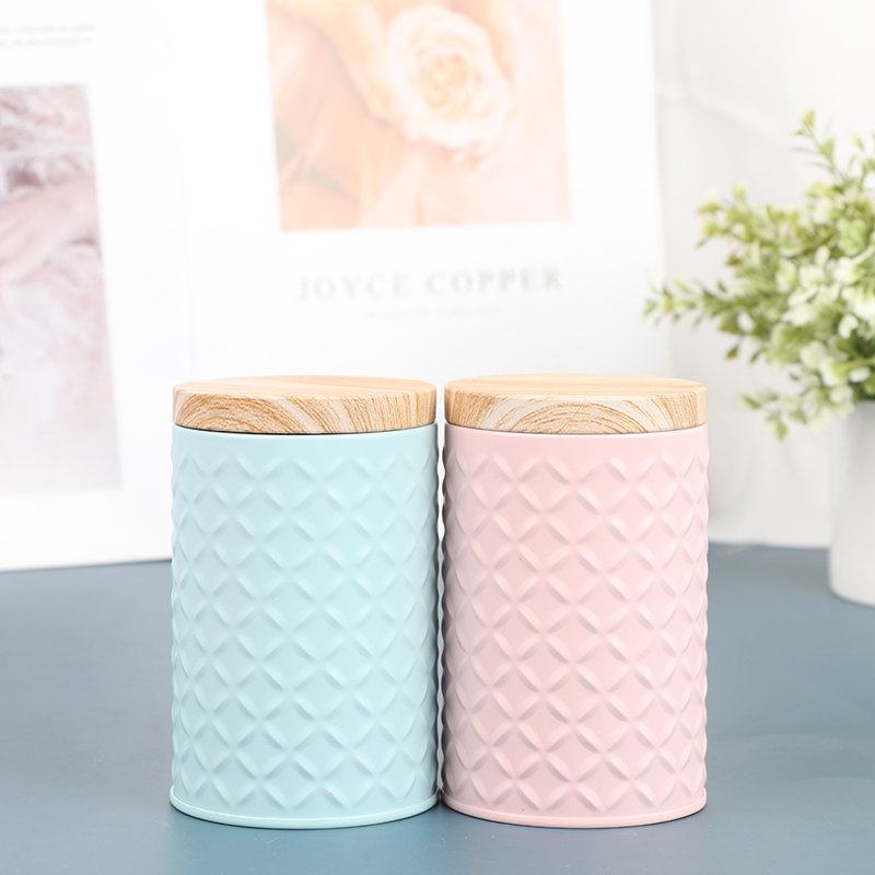 صندوق حديدي دائري فارغ بغطاء خ - مراجعة Candle Making Jars With Lids وسعره