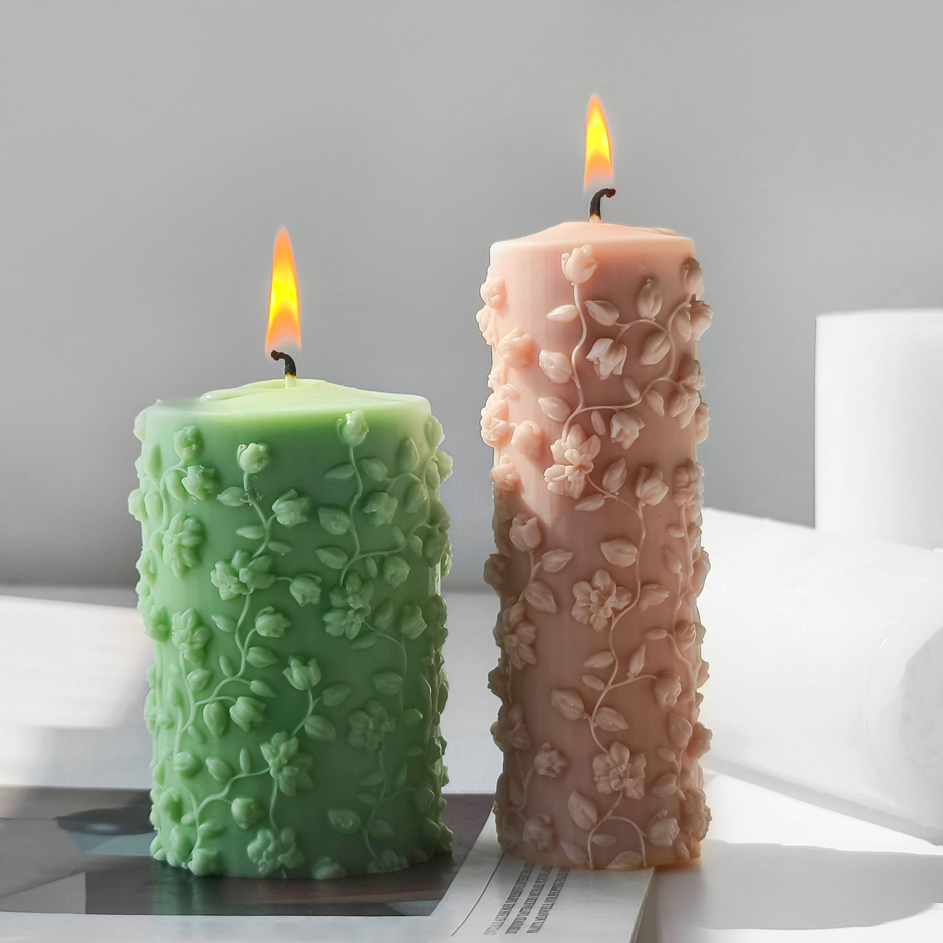 ثلاثية الأبعاد اسطوانة تنقش فا - مراجعة Candle Making Vinings وسعره