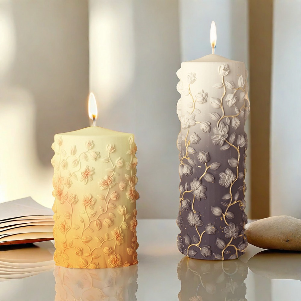 الأزهار الكرمة الإغاثة تفتق قا - مراجعة Candle Making Vinings وسعره