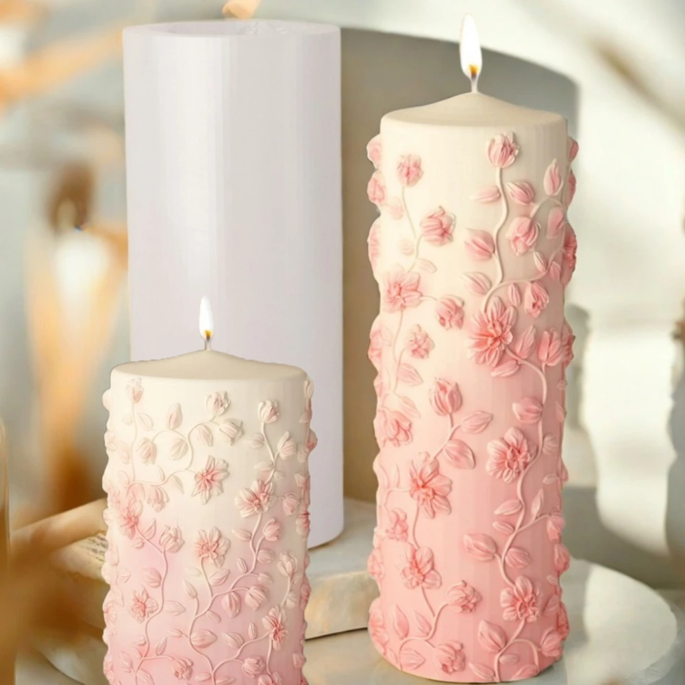 الأزهار الكرمة الإغاثة تفتق قا - مراجعة Candle Making Vinings وسعره